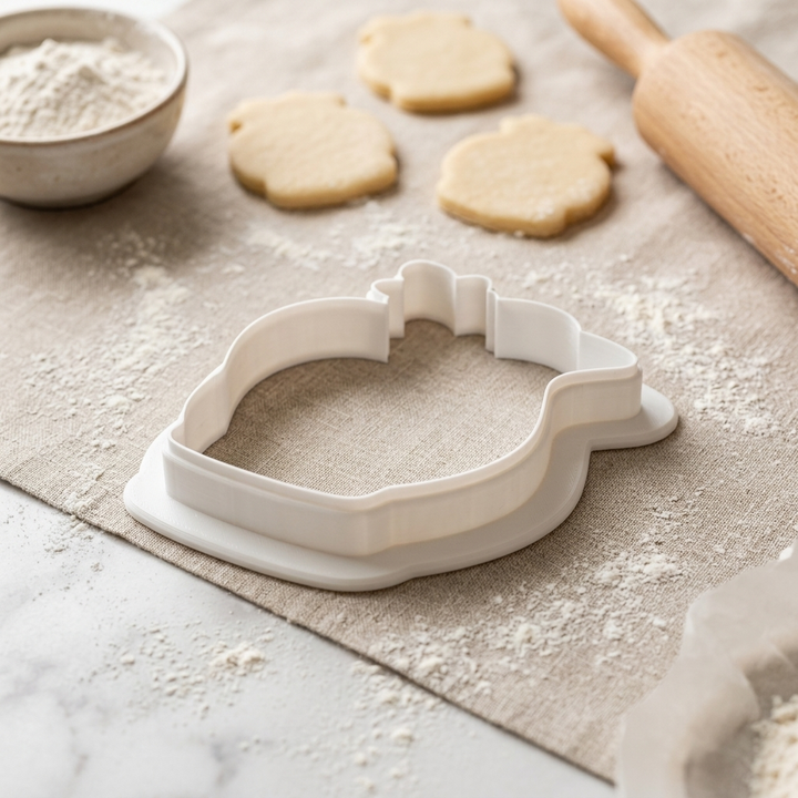 Orange Spritz Pitcher with Citrus Cookie Cutter, 3D Printed Party Theme