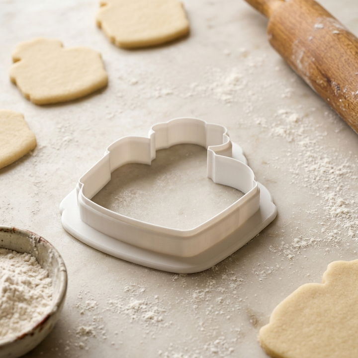 Esthetician Facial Steamer Cookie Cutter, 3D Printed Party Theme