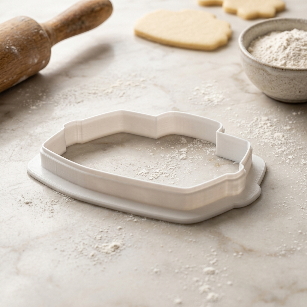 Veterinarian Pet Carrier Cookie Cutter, 3D Printed Animal Theme