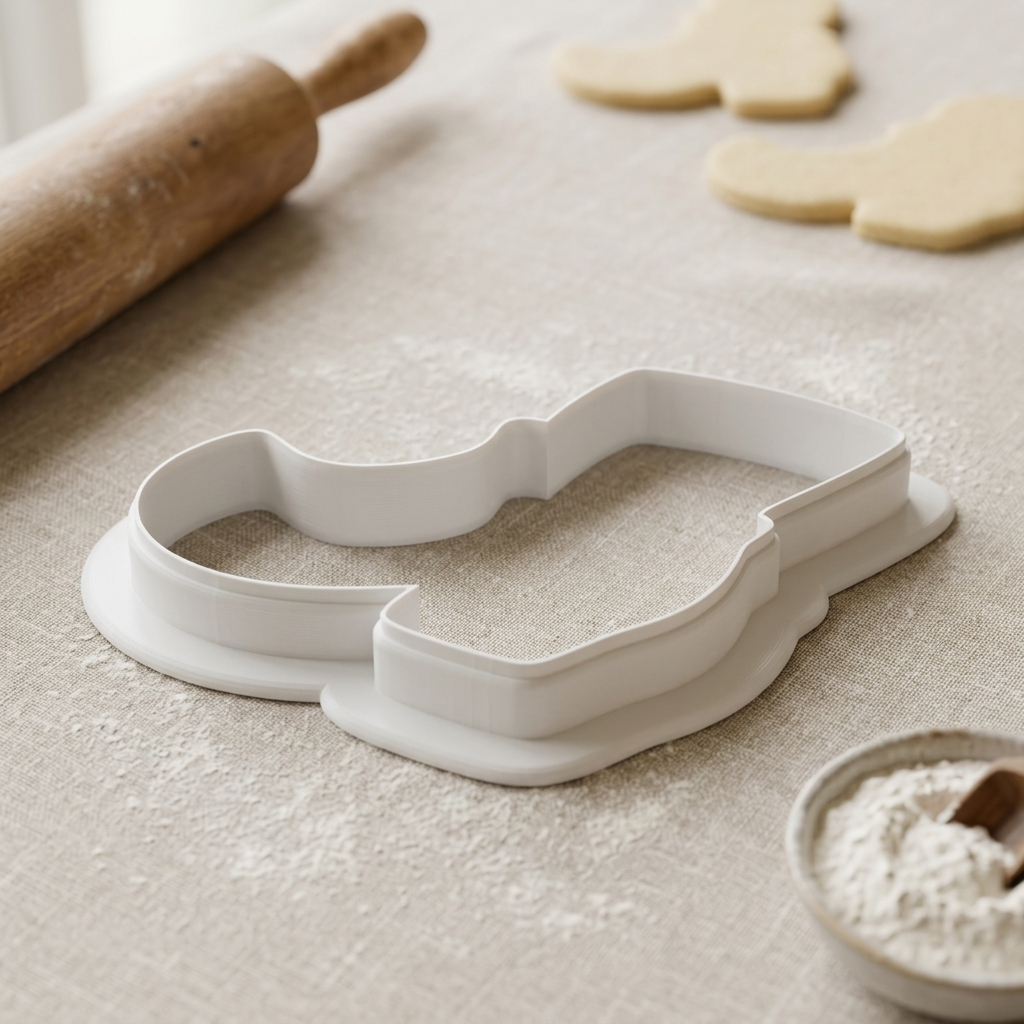Leprechaun Boot with Clover Sock Cookie Cutter, 3D Printed Craft Theme