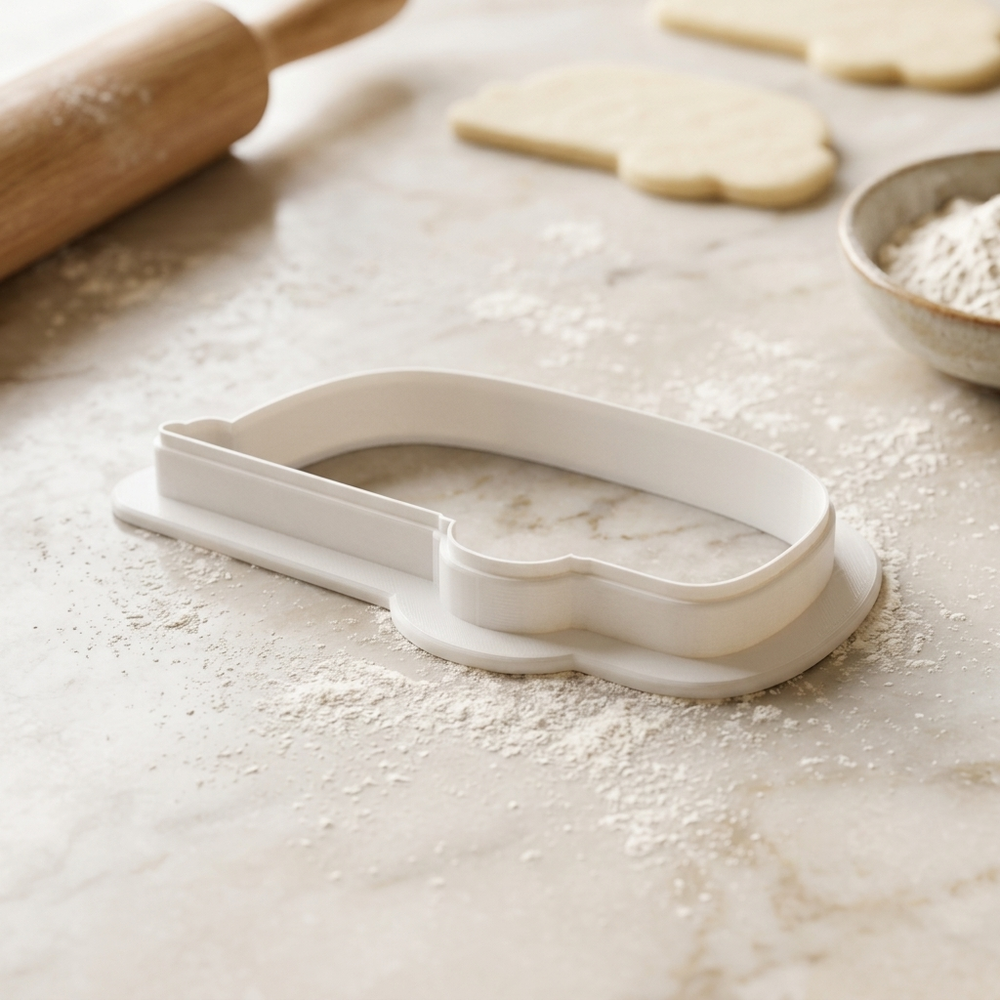Travel Trailer Cookie Cutter, 3D Printed RV Camping