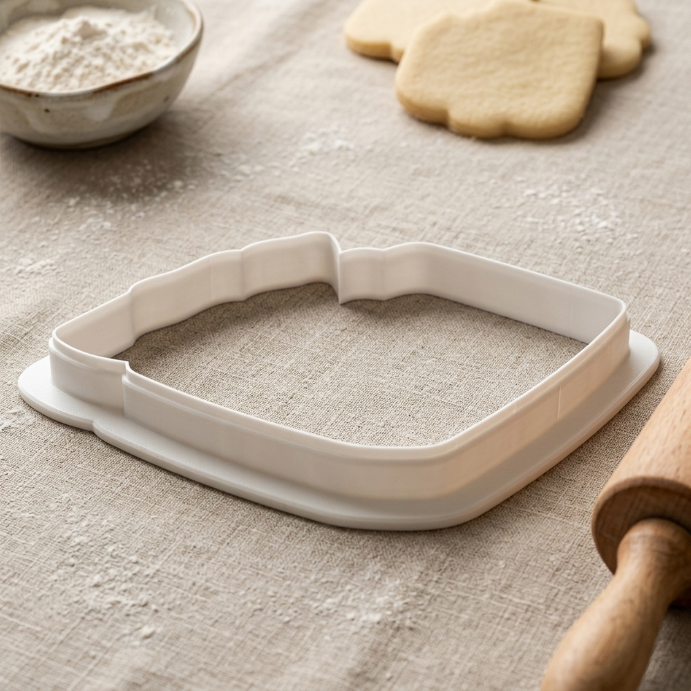 Love Note Matchbook and Candle Cookie Cutter, 3D Printed Garden Theme