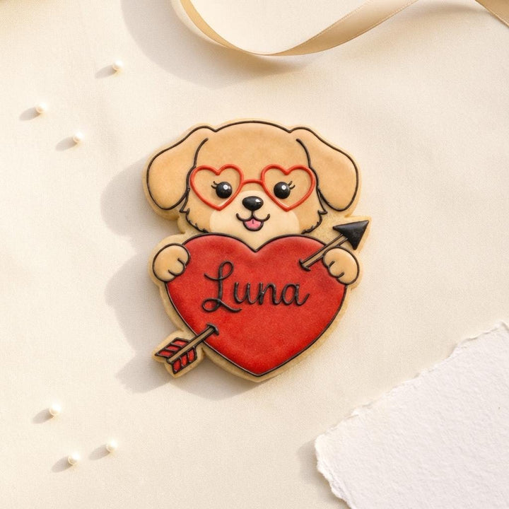 Dog Heart Cookie Cutter - Valentine&