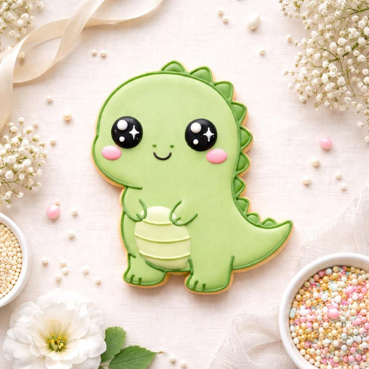 Dinosaur Cookie Cutter, 3D Printed for Cookies &amp; Fondant