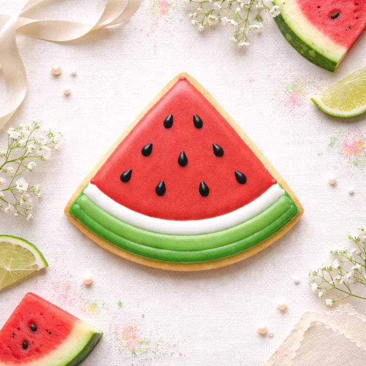 Watermelon Slice Cookie Cutter, 3D Printed for Fondant