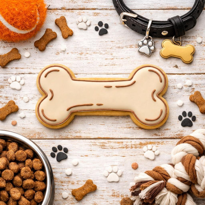 Dog Bone Cookie Cutter 3D Printed for Cookies &amp; Fondant