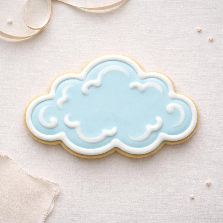 Cloud Cookie Cutter, 3D Printed for Cookies &amp; Fondant