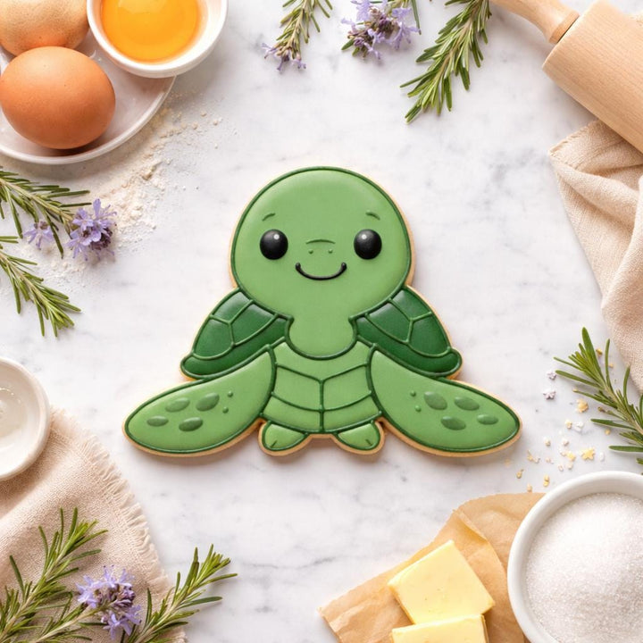 Sea Turtle Cookie Cutter | Beach Ocean Party Baking Tool