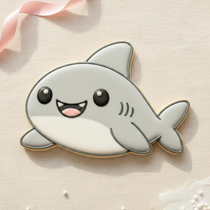 Shark Cookie Cutter | 3D Printed | Fondant &amp; Cookie Dough