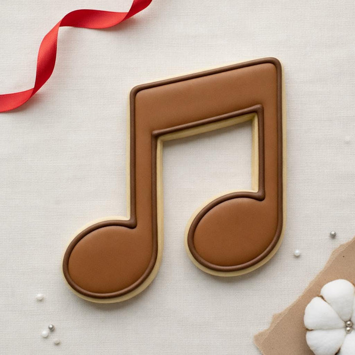 Music Note Cookie Cutter for Fondant &amp; Cookie Dough | 3D Printed