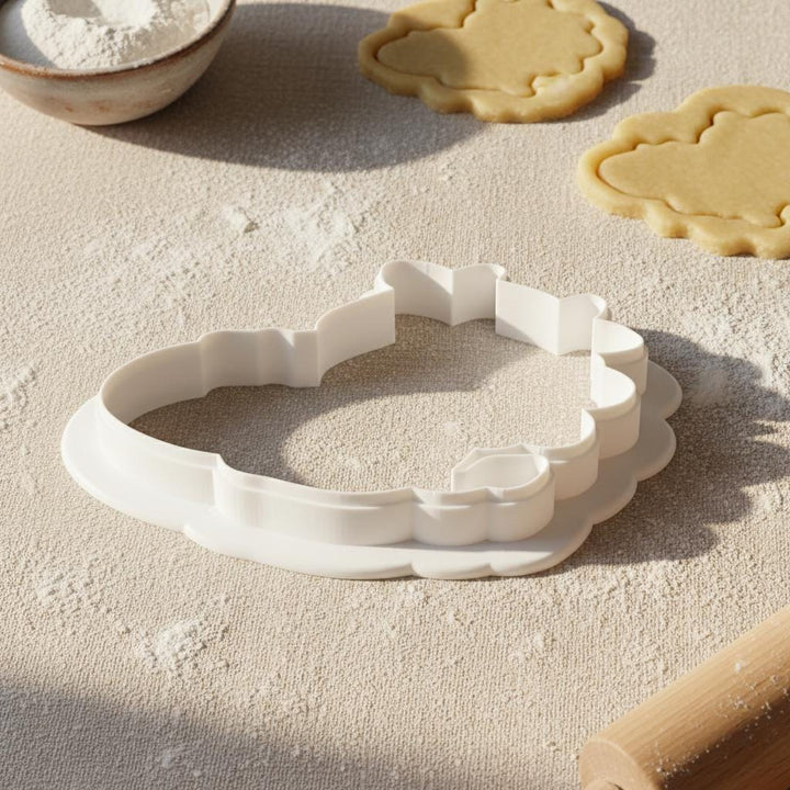 St Patricks Day Lucky Cow Cookie Cutter, Saint Paddy&