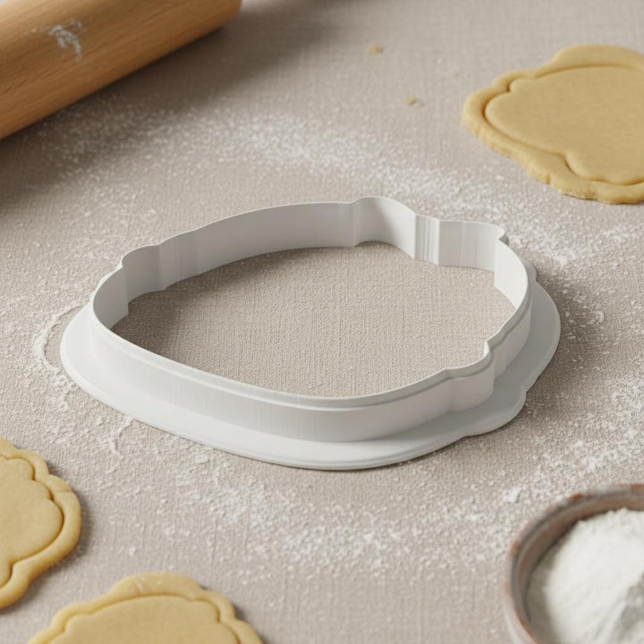Easter Egg Basket Cookie Cutter | Spring Baking Decor