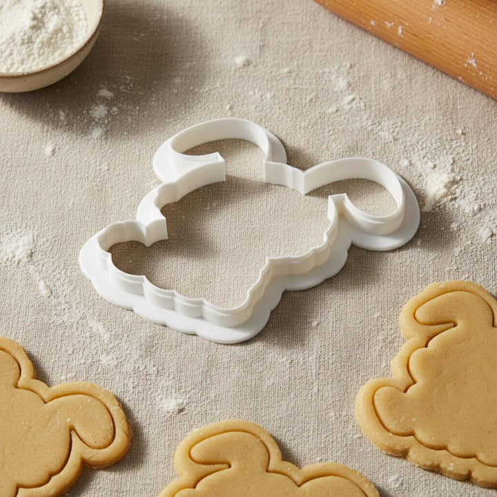 Bunny Cookie Cutter  Baby Shower &amp; Easter Baking (3D Printed)