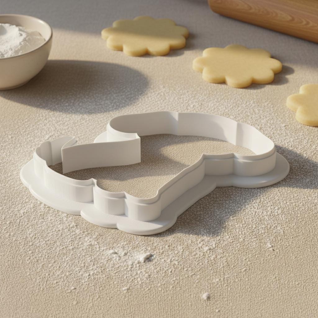 Beagle Puppy Dog Cookie Cutter, Dog Birthday Party Cookies, 3d Printed