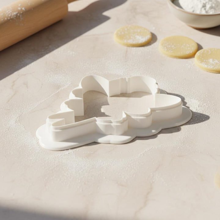 Fairy Cookie Cutter - Princess Party Cookie - 3D Printed