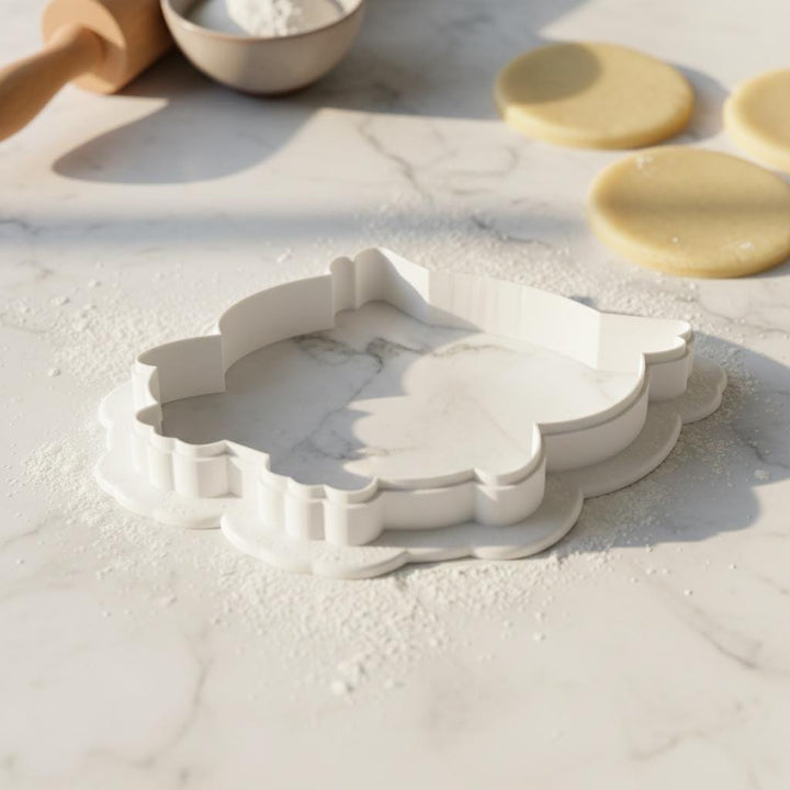 Owl Cookie Cutter, 3D Printed Woodland Animal Fondant Cutter