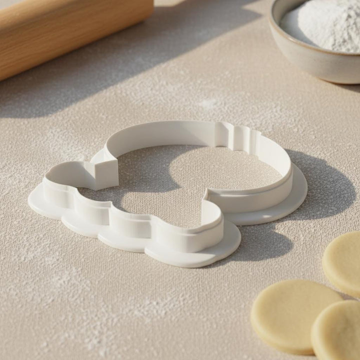 Baby Sloth Cookie Cutter, 3D Printed, Fondant &amp; Sugar Cookies, Woodland Animal Baby Shower