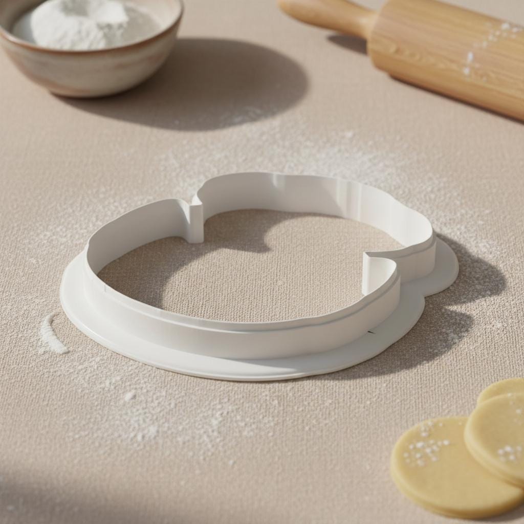 Puppy Easter Egg Cookie Cutter  Cutter for Spring Baking &amp; Name Cookies