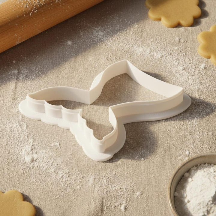 Mermaid Tail Cookie Cutter, 3D Printed Fondant Cutter
