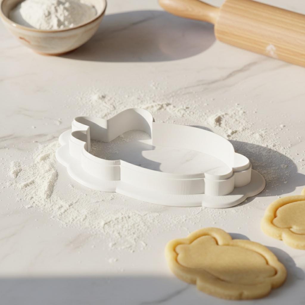Airplane Cookie Cutter 3D Printed for Cookies &amp; Fondant