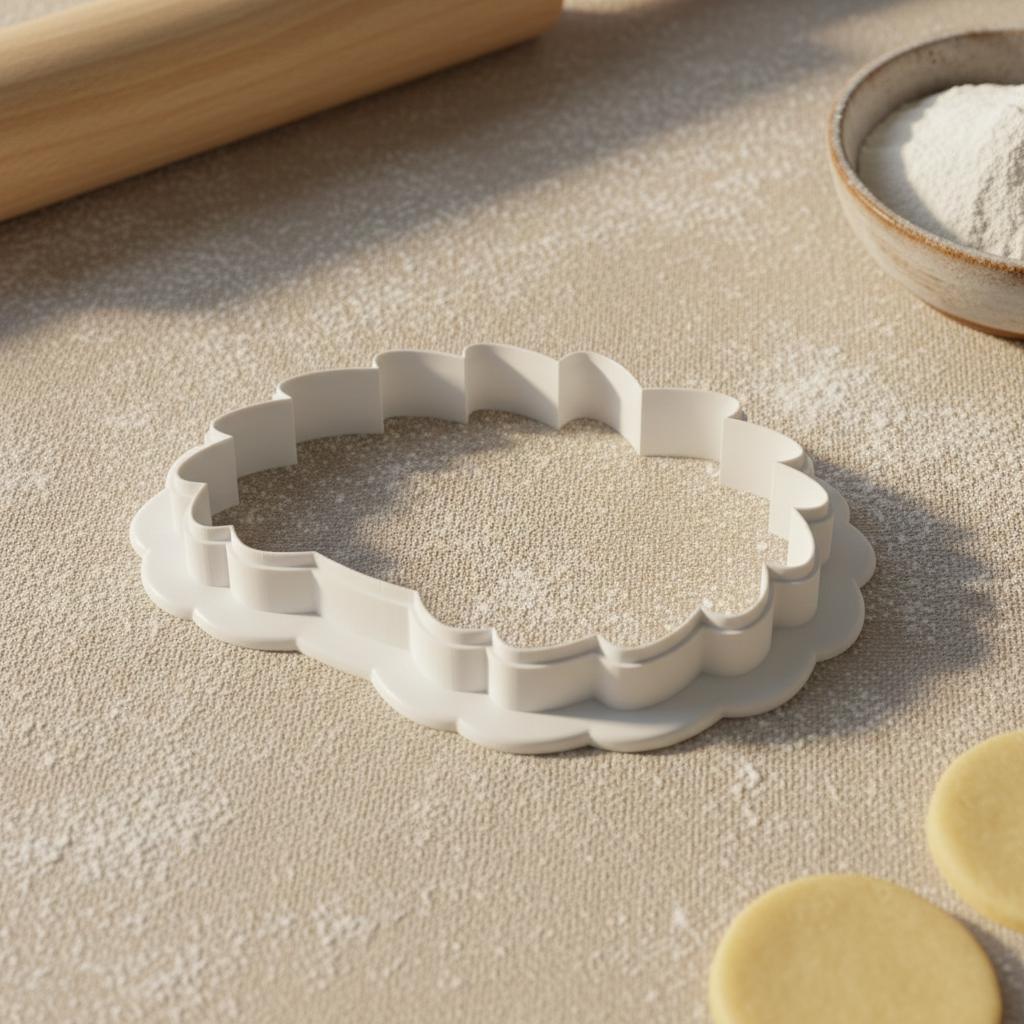 Hedgehog Face Cookie Cutter | 3D Printed | Fondant &amp; Cookie Dough