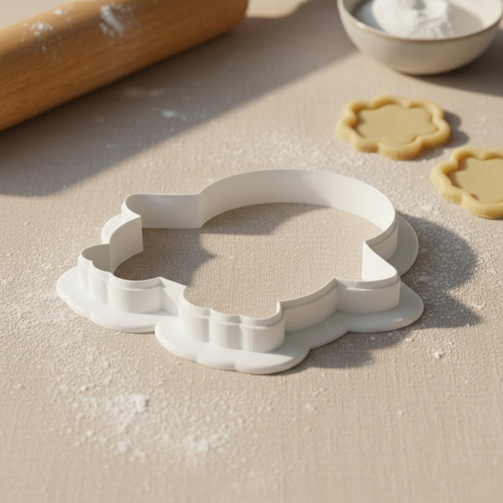 3D Printed Penguin Cookie Cutter, Sugar Cookie Fondant Mold, Winter Baking Tool