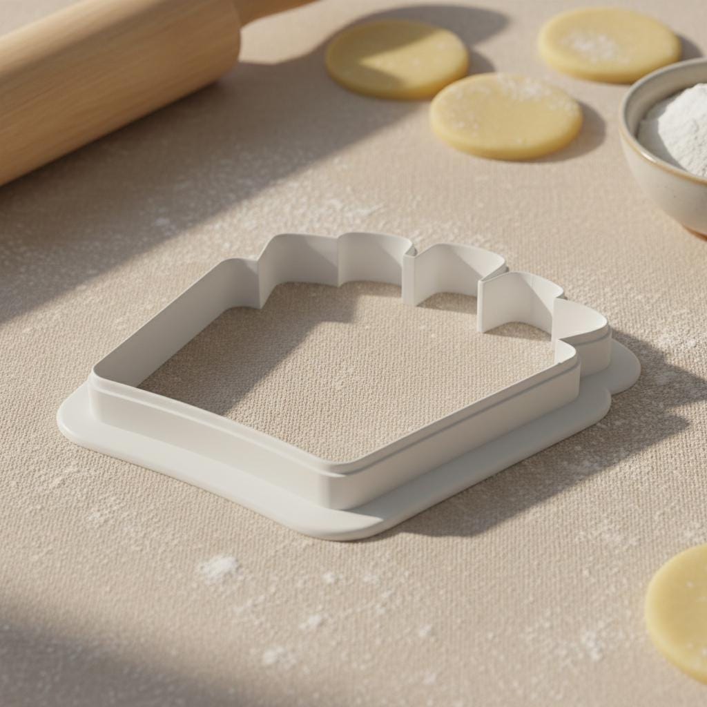 French Fries Cookie Cutter, Fast Food Fondant Cutter