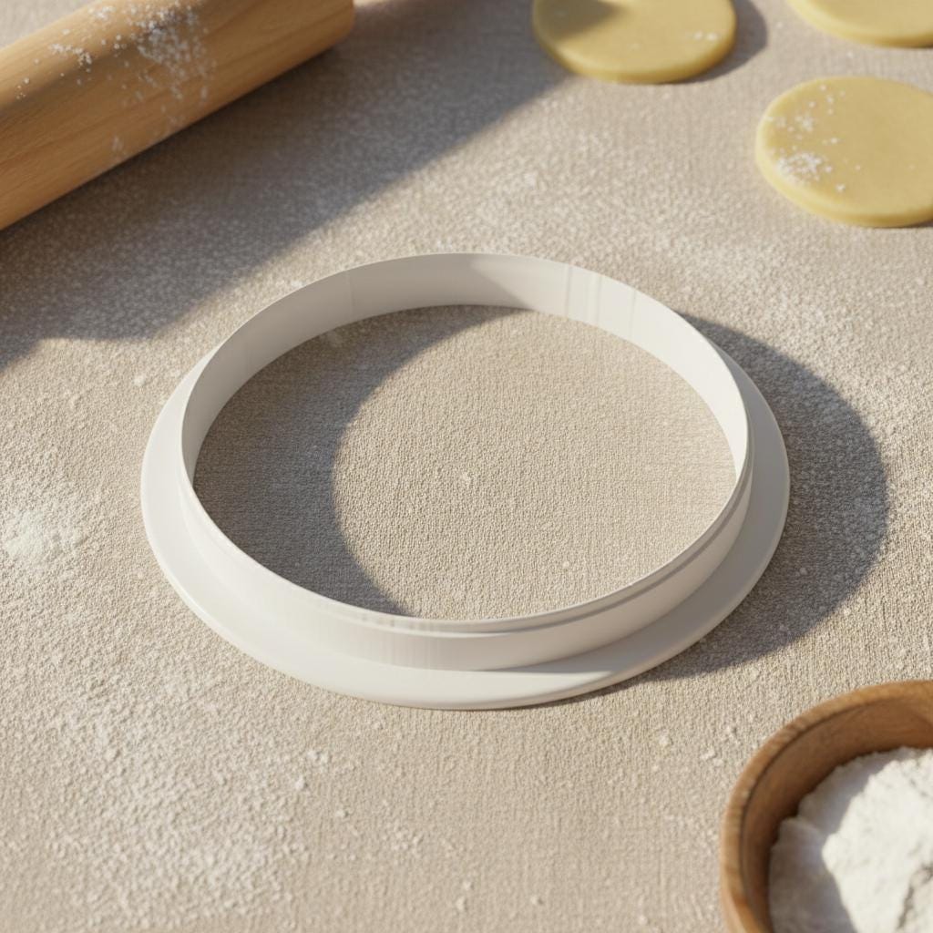 Baseball Cookie Cutter, 3D Printed for Cookie Dough &amp; Fondant