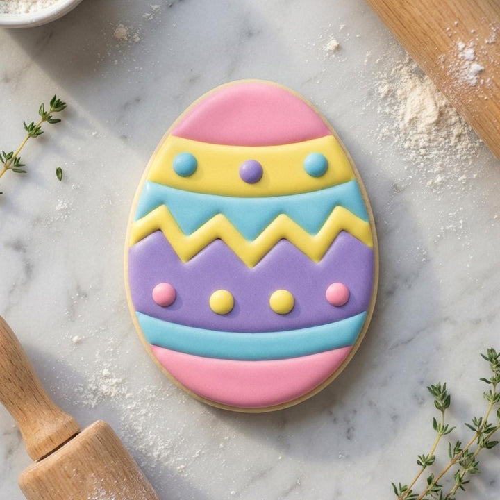Easter Egg Cookie Cutter  Spring Baking Tool for Sugar Cookies