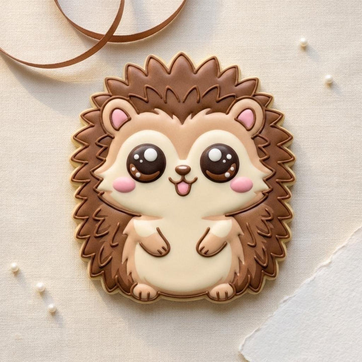 Hedgehog Cookie Cutter, Woodland Animal, 3D Printed
