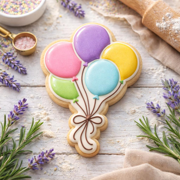 Balloon Bouquet Cookie Cutter  3D Printed