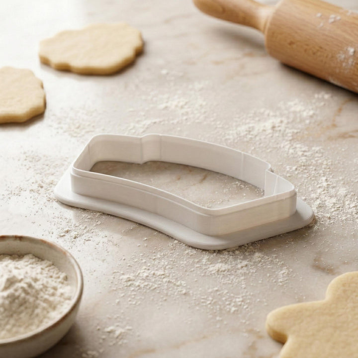 Nurse Hat Cookie Cutter, 3D Printed Fondant Cutter