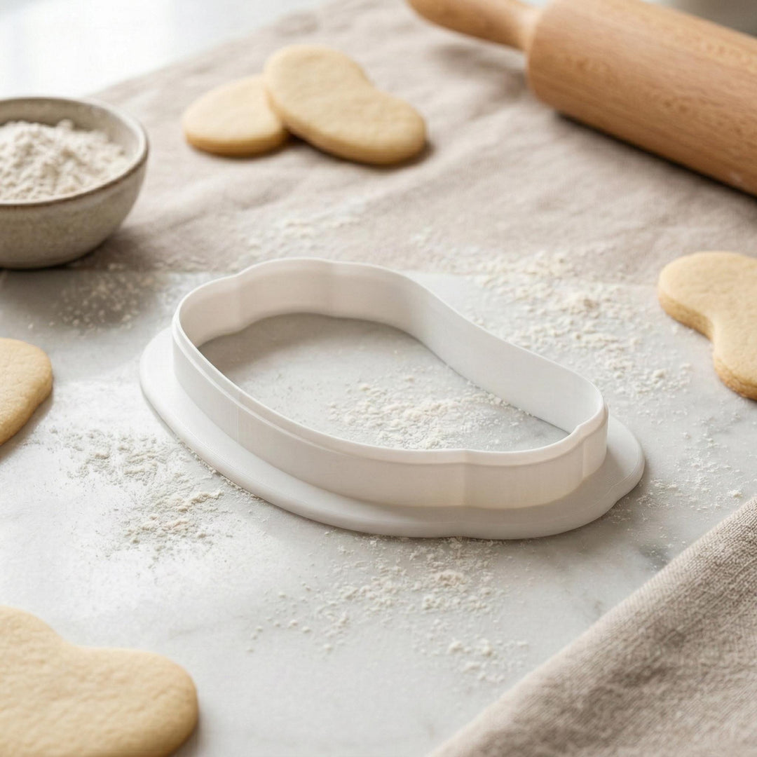 Hot Dog Cookie Cutter, Fondant Cutter, 3D Printed