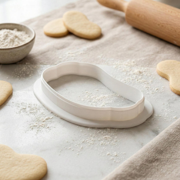 Hot Dog Cookie Cutter, Fondant Cutter, 3D Printed