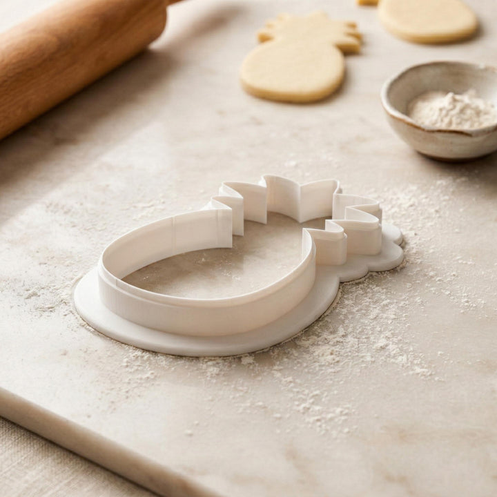 Pineapple Cookie Cutter, 3D Printed for Fondant &amp; Cookie Dough