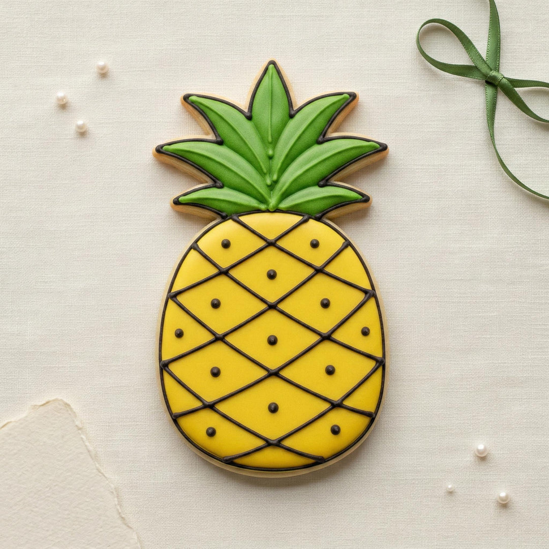 Pineapple Cookie Cutter, 3D Printed for Fondant &amp; Cookie Dough