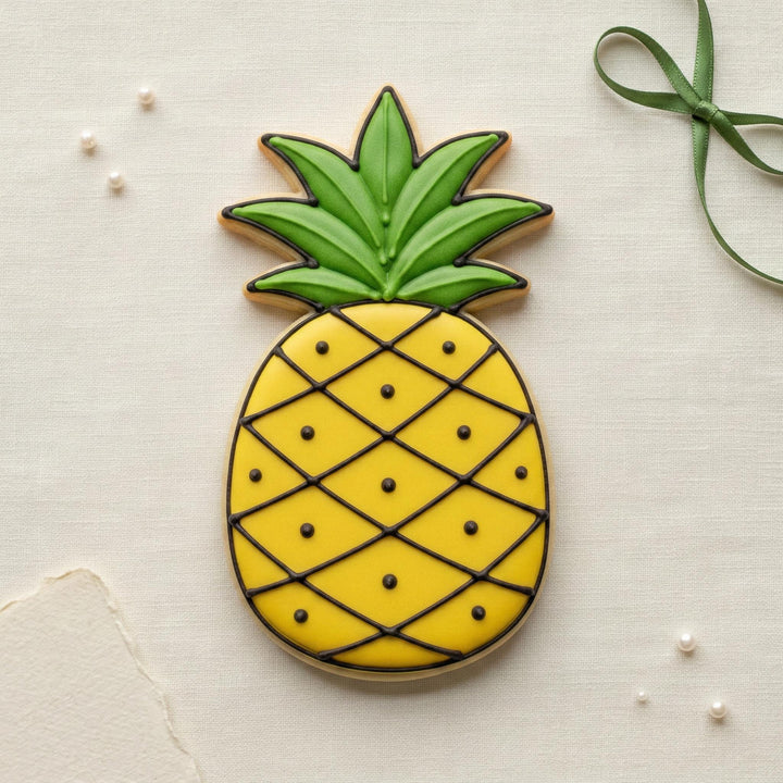 Pineapple Cookie Cutter, 3D Printed for Fondant &amp; Cookie Dough