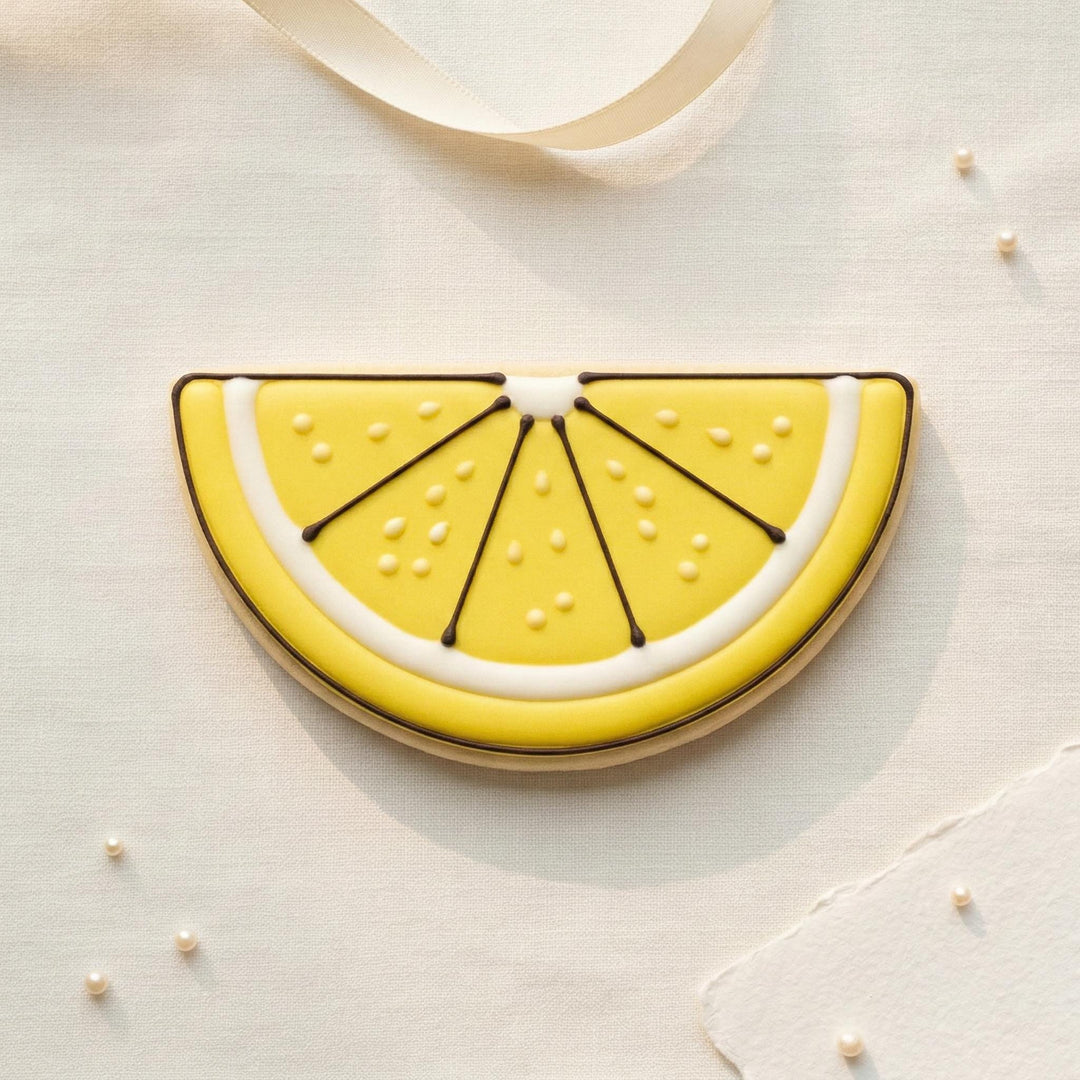 Lemon Slice Cookie Cutter for Fondant &amp; Cookie Dough, 3D Printed