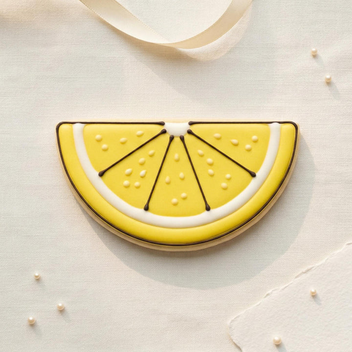 Lemon Slice Cookie Cutter for Fondant &amp; Cookie Dough, 3D Printed