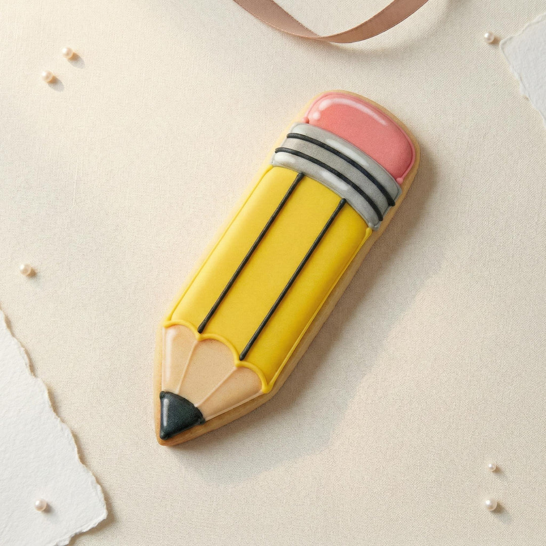 Pencil Cookie Cutter: 3D Printed for Cookies or Fondant