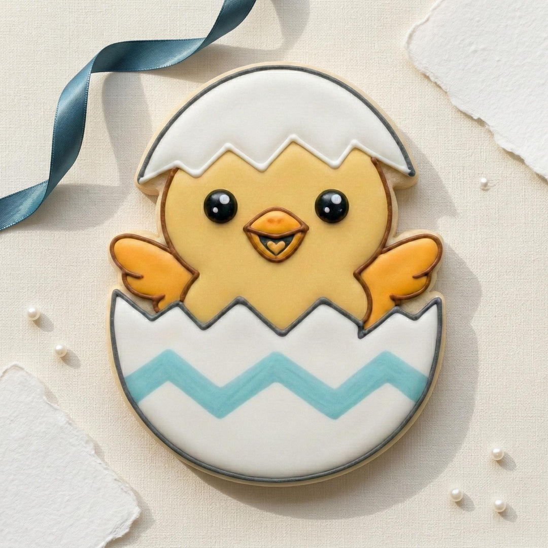 Easter Chick Cookie Cutter, 3D Printed Fondant Cutter