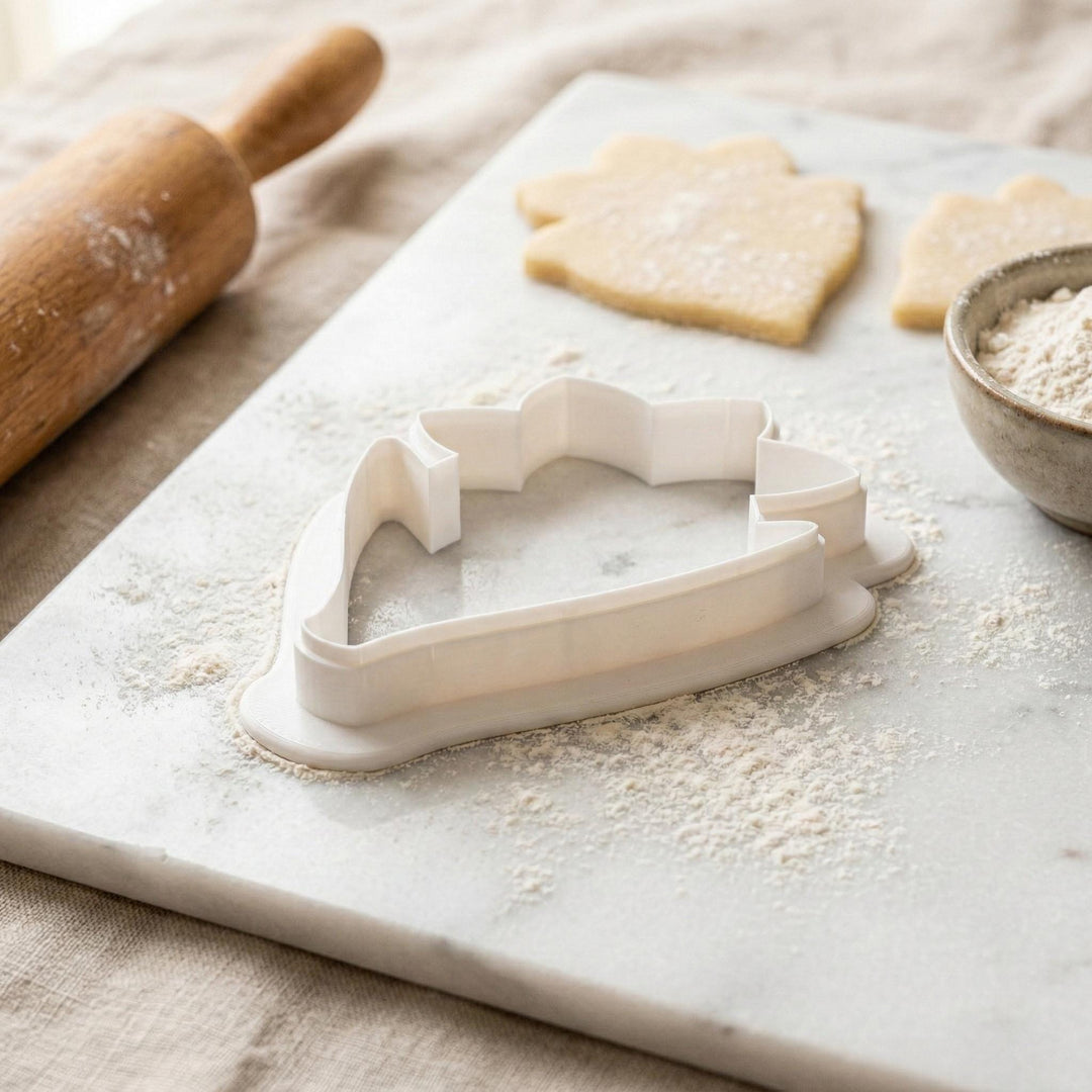 Daffodil Flower Stem Cookie Cutter, 3D Printed for Cookies &amp; Fondant