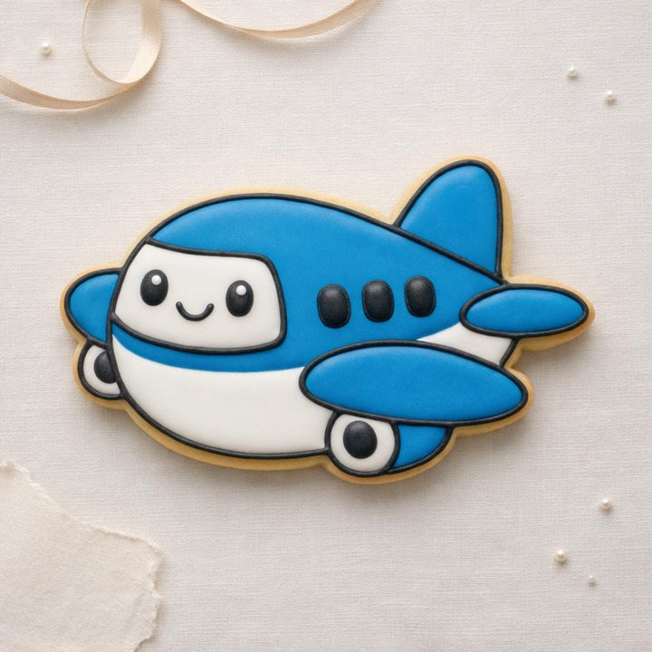 Airplane Cookie Cutter 3D Printed for Cookies &amp; Fondant