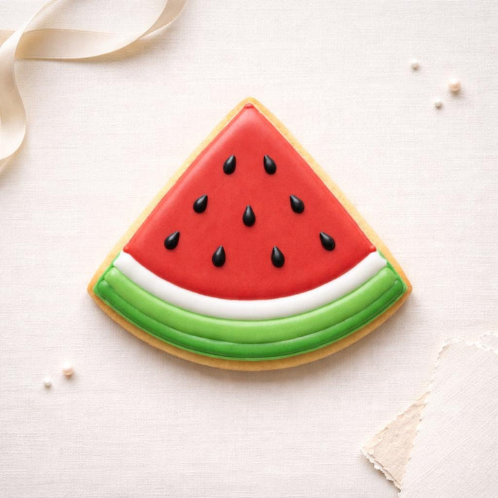 Watermelon Slice Cookie Cutter, 3D Printed for Fondant