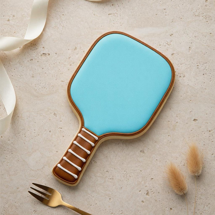 Pickleball Paddle Cookie Cutter, 3D Printed Sports Party Fondant Tool