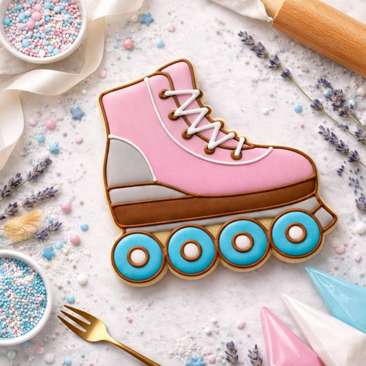 Roller Skate Cookie Cutter, Fondant Cutter, 3D Printed