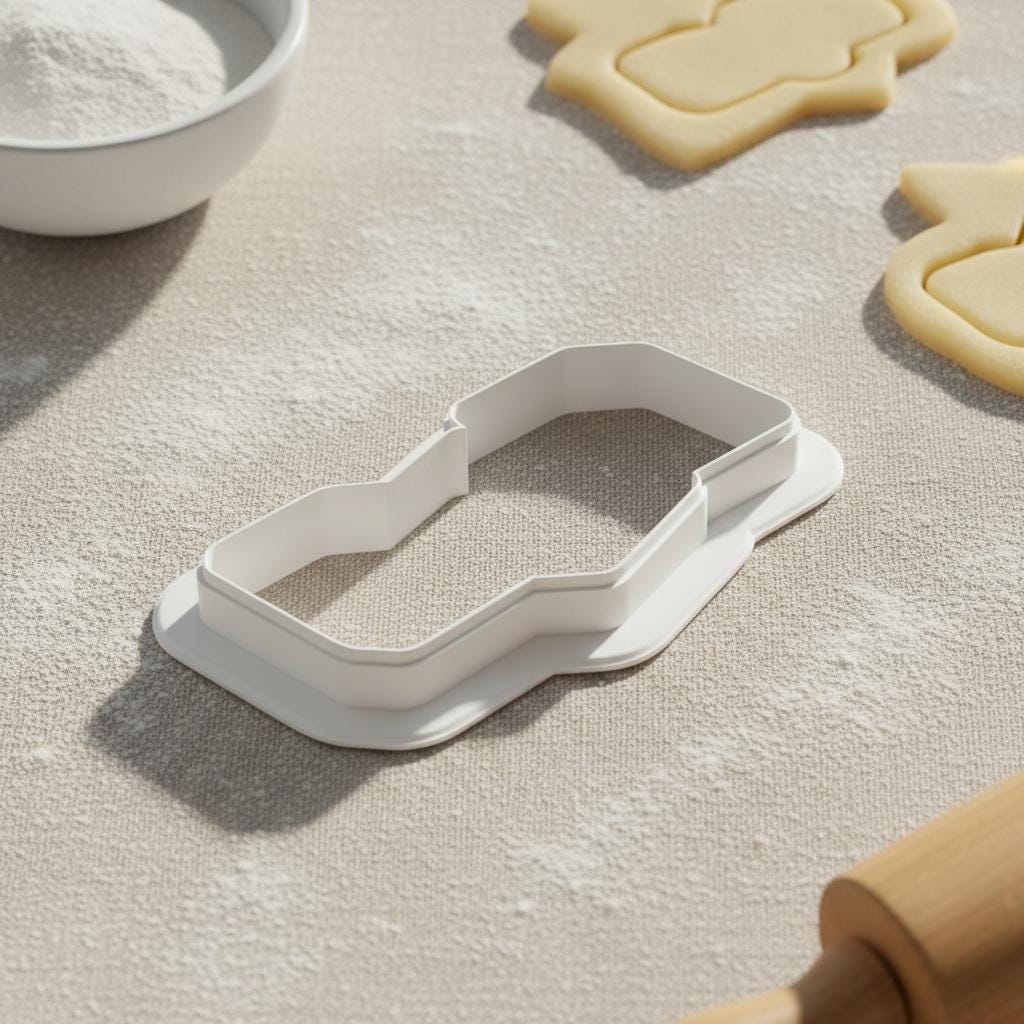 ABC Baby Block Cookie Cutter  Baby Shower, First Birthday