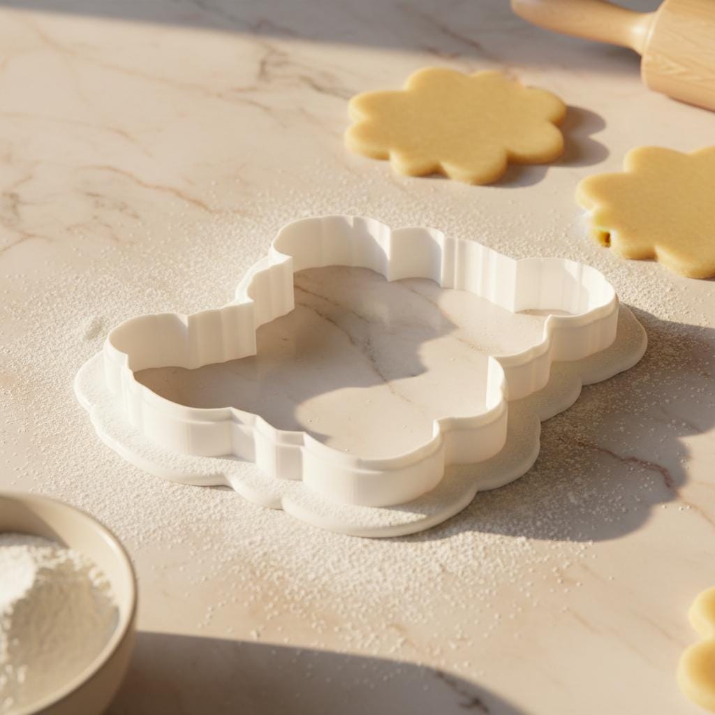 Teddy Bear Cookie Cutter, Heart, Baby Shower, Valentine&