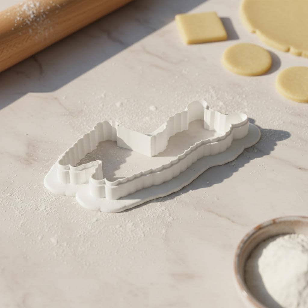 Alpaca (Llama) Cookie Cutter, 3D Printed PLA