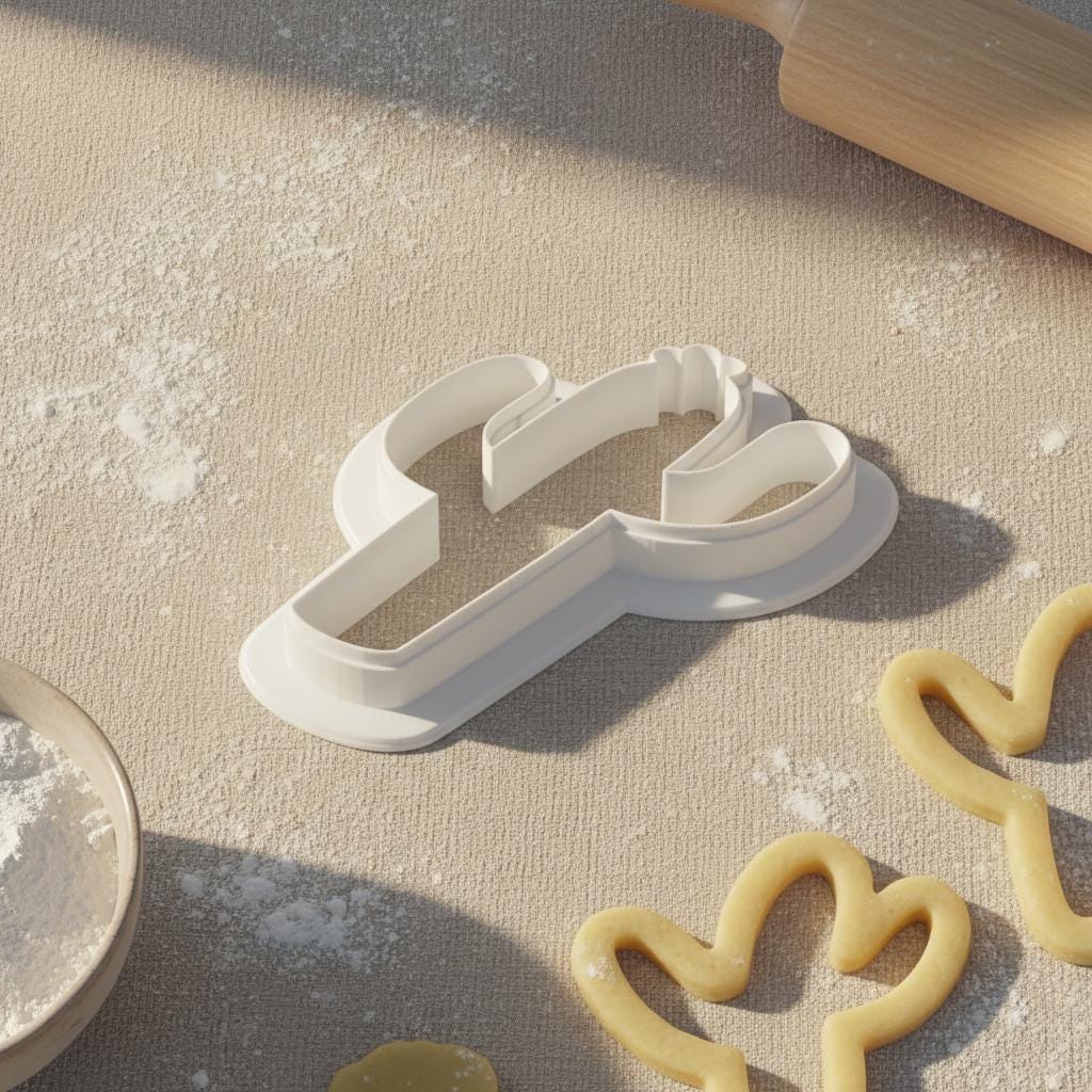 Cactus Cookie Cutter  Boho Baby Shower Baking Cutter, Gift for Bakers